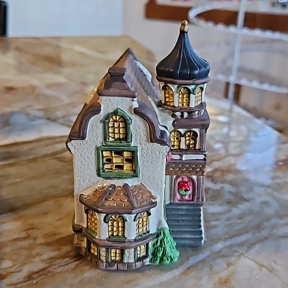 cobblestone corners porcelain house